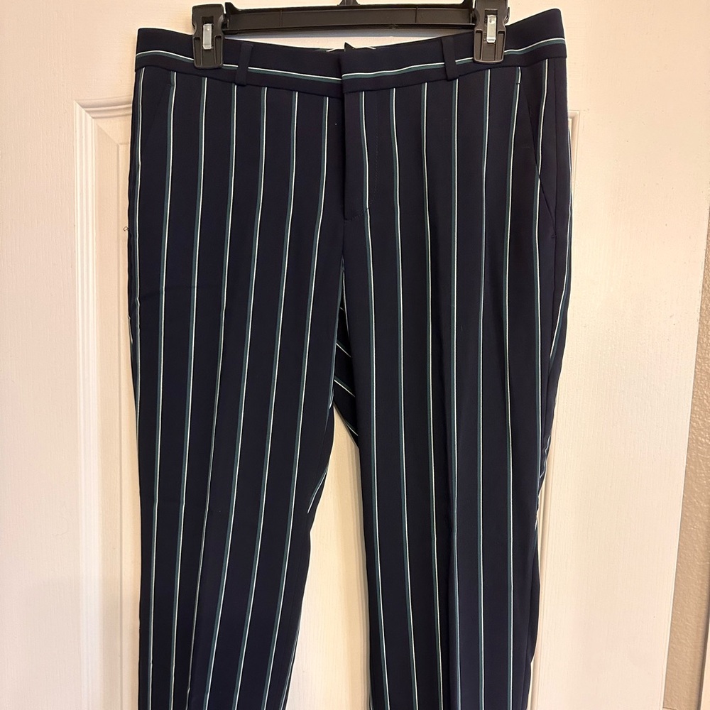 Banana Republic Pants Avery
Blue/Turquoise/White 
Size 4R
New With Tags